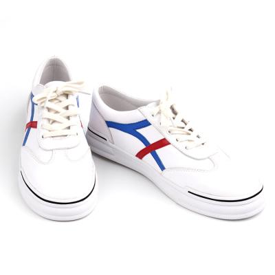 China Breathable Fast Delivery Tough Unique Custom Logo High Quality Adult White Color Men Leather Shoes for sale