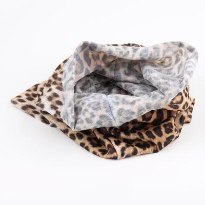 China Daily Use Factory Direct Selling Cheap Custom Bandana Mouth Face Cloth Leopard Printing Bandana Headband for sale