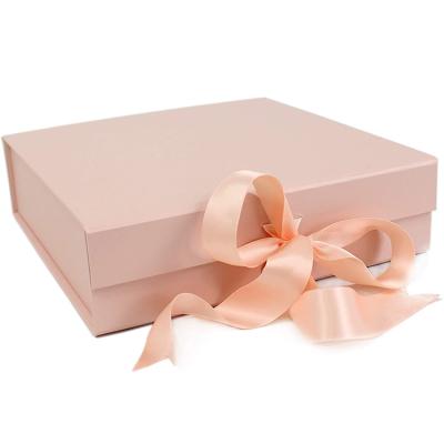 China Custom Recyclable Cosmetic Luxury Pink Paper Magnetic Gift Packaging Small Wedding Cup Boxes For Packiging for sale