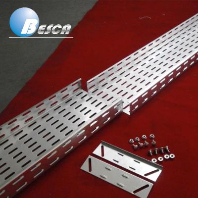 China Steel Ventilated Bottom Cable Trays With UL CE Authentication for sale