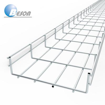 China Telecom Cable Laying Wire Basket etc Good Quality Wire Mesh Cable Trays for sale