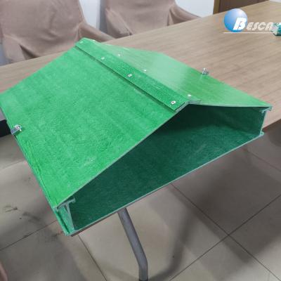 China FRP Steel Cable Tray With Peaked Cover for sale