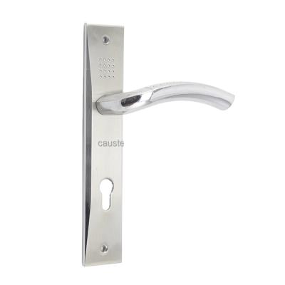 China Euro Coin Door High Quality Zinc Alloy Interior Bedroom Door Lock Profile Cylinder Door Handles Wooden Lock Set for sale