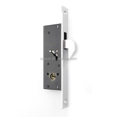 China Entrance Sliding Door With Double Frame Cross Key Lock Hook Latch Locks for sale