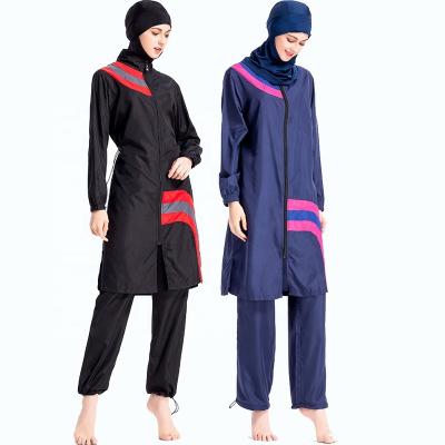 China Wholesale High Quality Anti-UV Sportswear Women Sleeveless Long Wear Muslim Tracksuit Muslim Beach Swimwear for sale