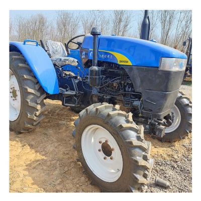 China Cultivate 4WD Used New And Holland 55HP Mini Small Four Wheel Farm Tractor SNH554 for sale