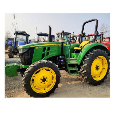 China Cultivate Farm Used Tractor With ROPS SAFETY RACK JD Brand 55hp 60hp 95hp 100hp In Good Condition for sale