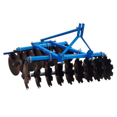 China Factory Farm Tractor Mini Mounted 3 Point Hitch Farm Full-Suspension Light Duty Disc Harrow 12pcs 18pcs 20pcs 24pcs 28pcs for sale