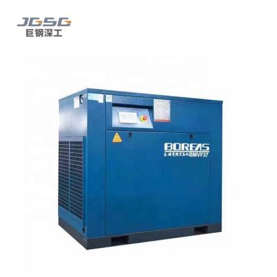 China Factory lubricated 22KW 30A with wood sandblasting machine gas storage tank dryer glass air compressor for sale