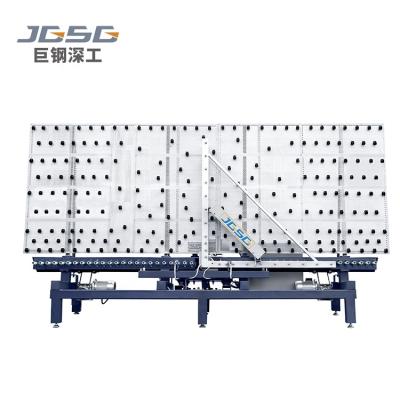 China Industrial field glass honing partner tempered glass polishing production line para maquina pulir vidrios turnover glass table set for sale