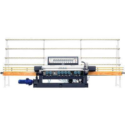 China Hotels CNC Wheel Grinding Machine Glass Straight Line Edging Machine Factory Price Working Glass Beveling Machine for sale