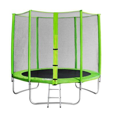 China With protective net 8ft trampoline with safety fencing net for sale