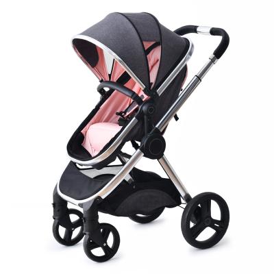 China Polyester Baby Stroller 3 in 1 Travel System Stroller Pram for sale