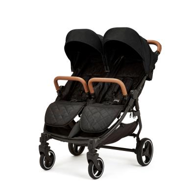 China Canvas Twin Stroller Twin Stroller Twin Side By Side Stroller Pram for sale