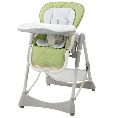 China Adjustable Baby Plastic Umpire Chair Highchair With Extra Dinner Tray for sale