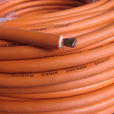 China For Welding Machine 100% H01N2-D Electric Cable 300amp Cable 35mm2 Pure Copper Solder Welding Cable for sale