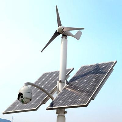 China Small wind turbine 300W400W wind-wind complementary street lamp generator new energy system 67cm * 26cm * 19cm for sale