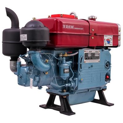 China China Brand Changmei ZS1125 Water Cooled Single Cylinder Diesel Engine Water Cooled 28hp Power Device for sale