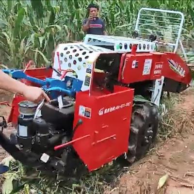 China Maize Single Row Small Corn Harvester for sale