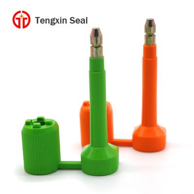 China TX-BS303 Drawstring Seal Bolt With Safety Bolt Seal 7mm*81.8mm Super Plastic Seal Receptacles for sale