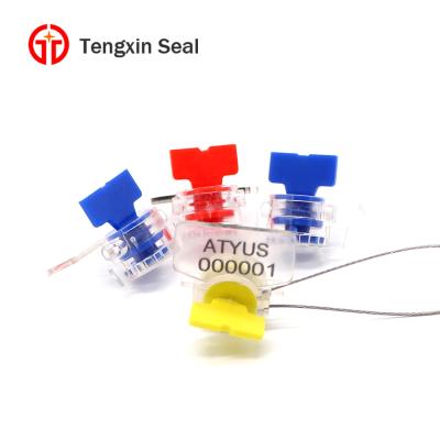 China PC+ABS TX-MS103 water meter plasitc seal with water meter seal 30mm of thread nylon meter seal for sale