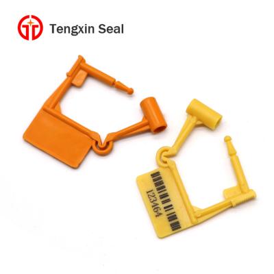 China POM TX-PL103 Heavy Duty Padlock Meter Seal For Airline Parcel Padlock Plastic Seal Anti Tamper for sale