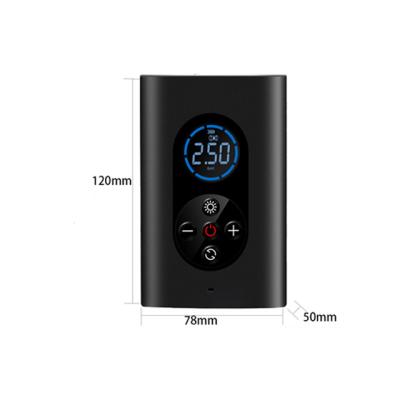 China Portable Wireless Tire Pressure Detection Digital Compressor Emergency Light 2021year Auto Fill and Preseet Tire Pressure Shutdown for sale