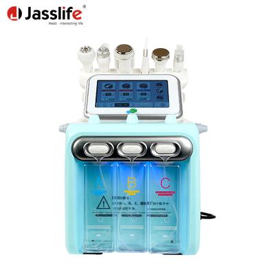 China Jasslife Exfoliators 6 in 1 Multifunctional Small Bubbles Peel Beauty Hydrodermabrasion Microdermabrasion Hydrodermabrasion Hydra Facial Machine for sale