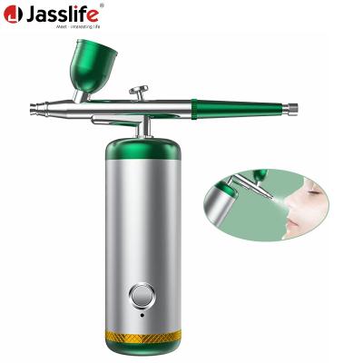 China Jasslife Home Use Oxygen Beauty Water Spa Face Skin Injector Injection Jet Spray Gun Whitening For Facial Water Supplementation for sale