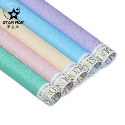 China Flower Wrapping Paper Satin Paper Anti Curl High Grade Fashionable Wrapping Material for sale