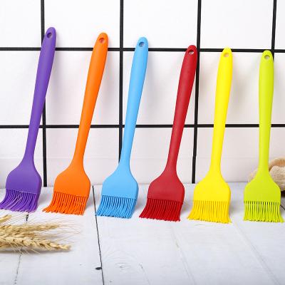 China Sustainable Silicone Baking Tray Bread Barbecue Tool Oil Butter Paint Silicone Brush for sale