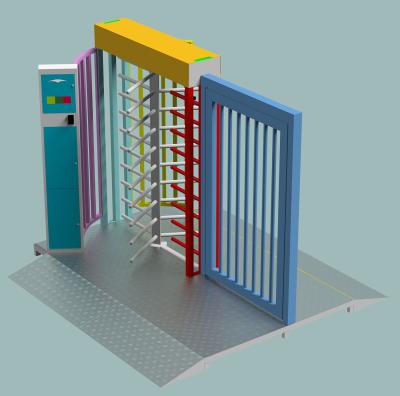 China Folgendes volles Körper-AntiDrehkreuz RFID-Zugangs-SUS316 24V zu verkaufen