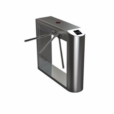 China Dry Contact 304 Stainless Steel Ticket Tripod Turnstile Gate for sale