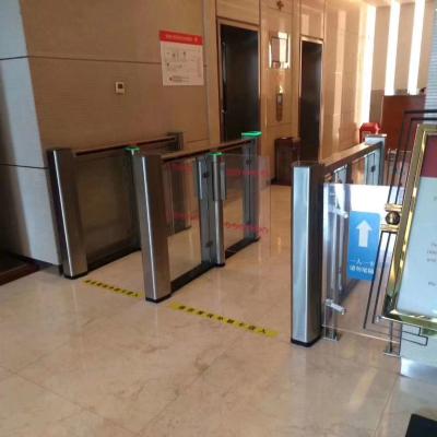 China 35P/m Bidirectional Swing Barrier Turnstile For Access Control Systems for sale