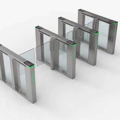 China 650mm Lane Servo Motor SUS304 Turnstile Security Doors for sale