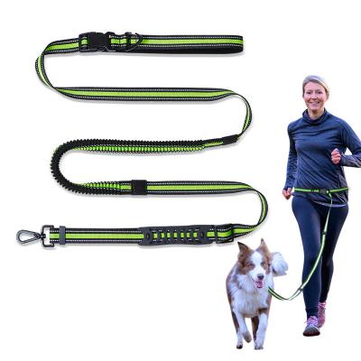 China New Product Viable Retractable Waist Belt Reflective Adjustable Working Dog Leash Spot Pet Explosion-proof Rushing Leash for sale