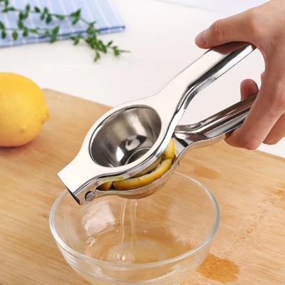 China Modern Stainless Steel Lemon Fruits Orange Juicer Hand Manual Juicer Kitchen Tools Lemon Juicer Orange Queezer Juice Fruit Pressing for sale