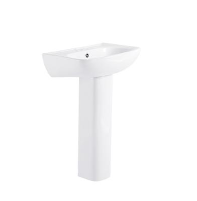 China China Modern Hot Sale Retro Full Ceramic Floor Standing Wash Basin Wash Basin Sinks European for sale