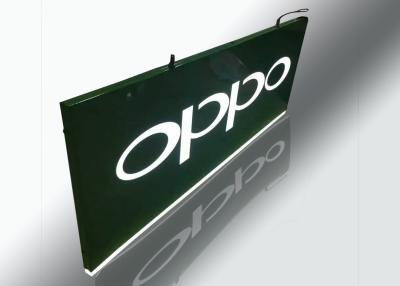 China Hanging Light Box Signs , Lighted Outdoor Signs With Cutout Illuminated Letter for sale