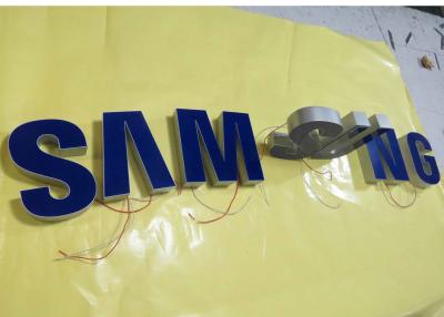 Cina Samsung ha acceso le lettere fissate al muro della copertura di plastica dell'iniezione delle lettere di Manica con l'inventario in vendita