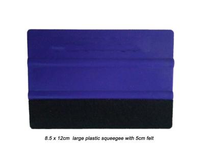 China Vinyl Wrap Installation Tools , Professional Window Squeegee Pure PP Material With Felt Edge for sale