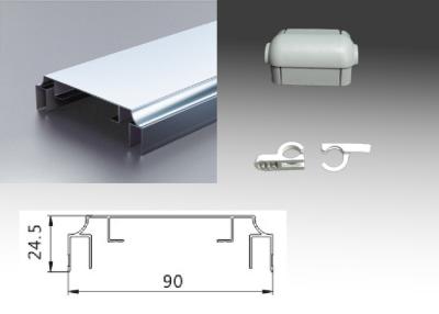 China La protuberancia de aluminio de la muestra de las protuberancias flectional no- del capítulo perfila anchura doble de la cara los 9CM en venta