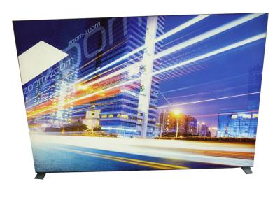 Chine Largeur Frameless du caisson lumineux 9cm du tissu LED d'affichage d'image avec le film mou de PVC Strentch à vendre