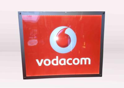 China A3 Acrylframeless het Kristal LEIDENE van Groottevodafone Lichte Doos Reclamevertoning Te koop