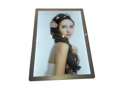 China Rounded Corners Poster Aluminum Frame Displays Sign With Magnetic Front Panel for sale