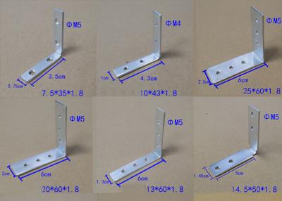 China Zinc Plated Corner Fixing Set Iron For Vertical Top Profiles And Drawer Profiles Jointed Truss Bracket for sale