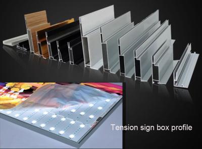 Cina Single Tension Fabric Sign Frame Extrusions List From 3m -10m Sign Shop DIY Making in vendita