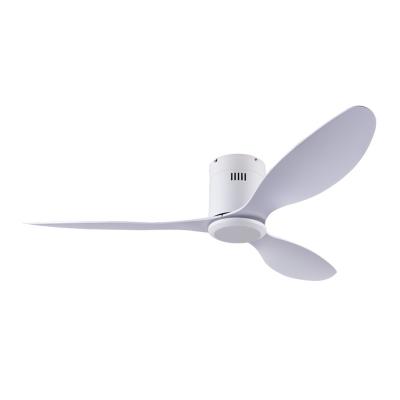 China With Six Speed ​​Wind Design Light Polychromatic Light Ceiling Lamp Led AC DC Fan Nordic Ceiling Fan With Light for sale