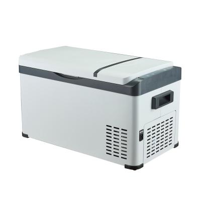 China Cooler Small Portable Mini Dc Car Fridges Off Road Automatic Compressor Camping Fridge for sale