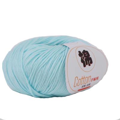 China Markwin Manufacture Viable Hand - 100% Cotton Yarn Import Crochet Yarn Woven Knitting Free Sample 10 Ply for sale